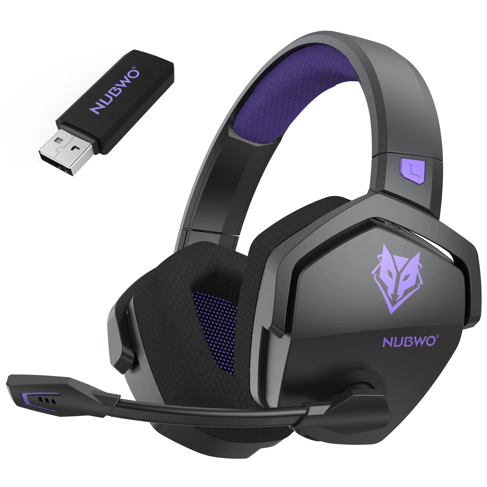 5ms Low Latency Dual Wireless Gaming Headset