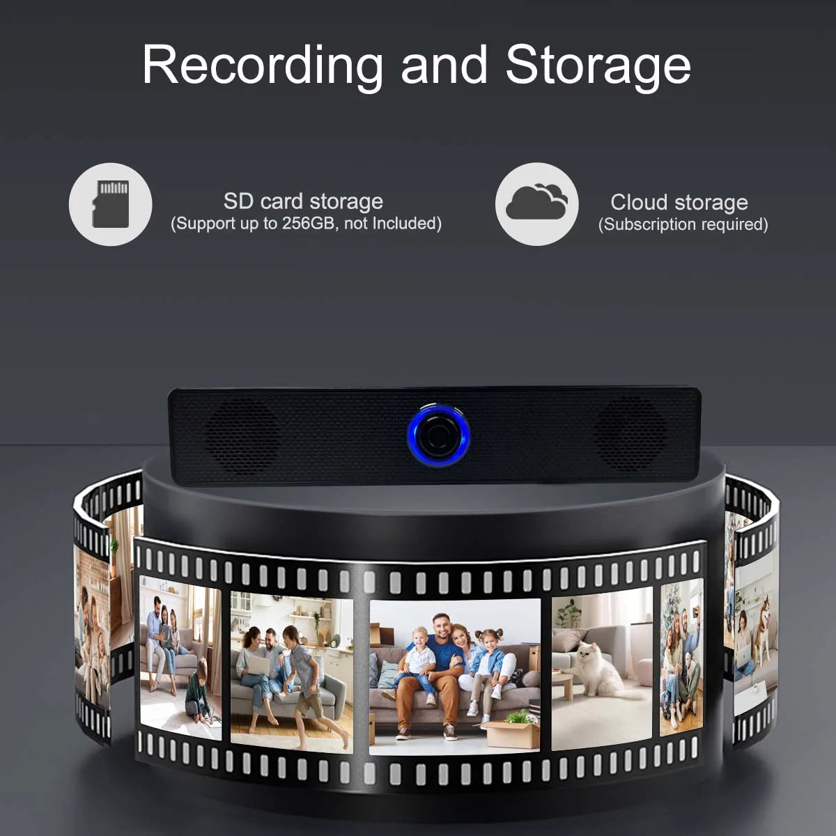 4K WiFi Desktop Speaker Camera