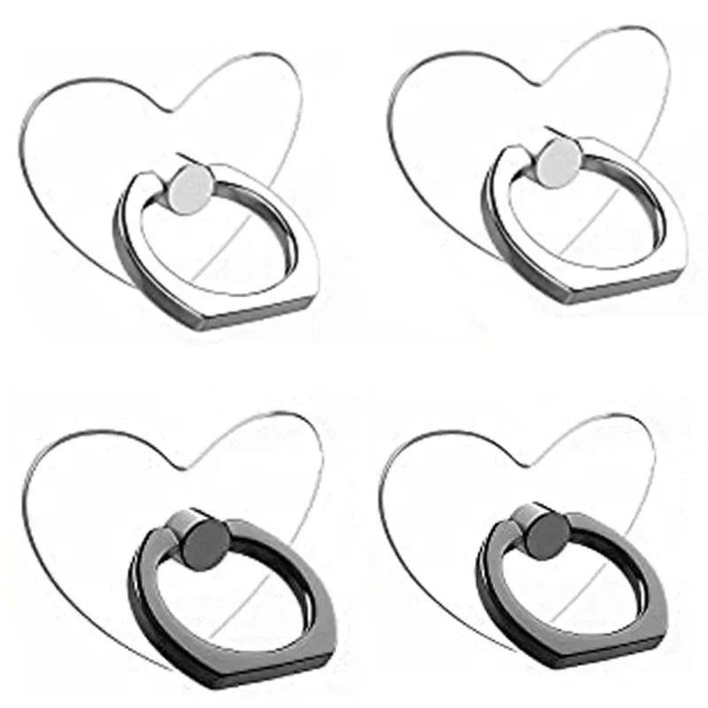Transparent 360° Phone Ring Kickstand