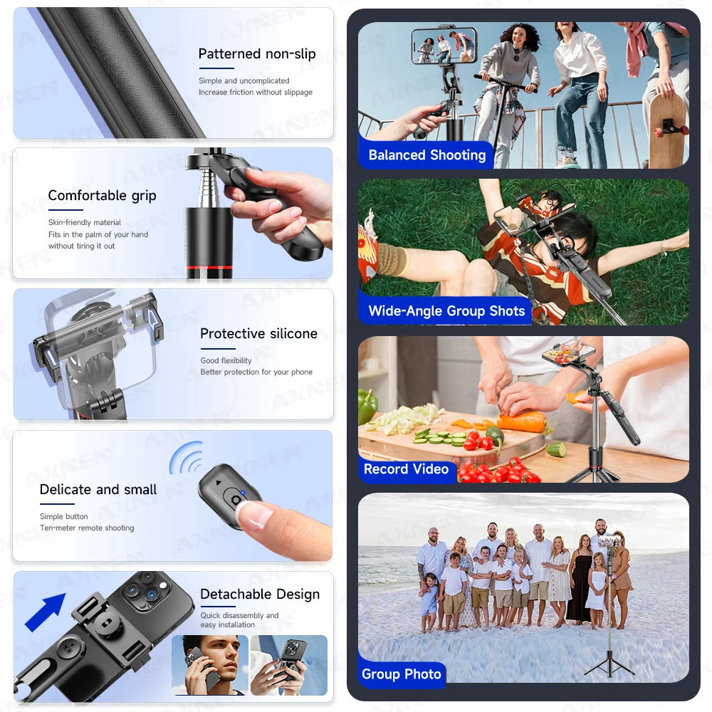1708mm Long Selfie Stick Tripod