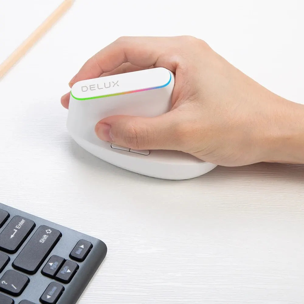 Ergonomic Silent RGB Gaming Mouse