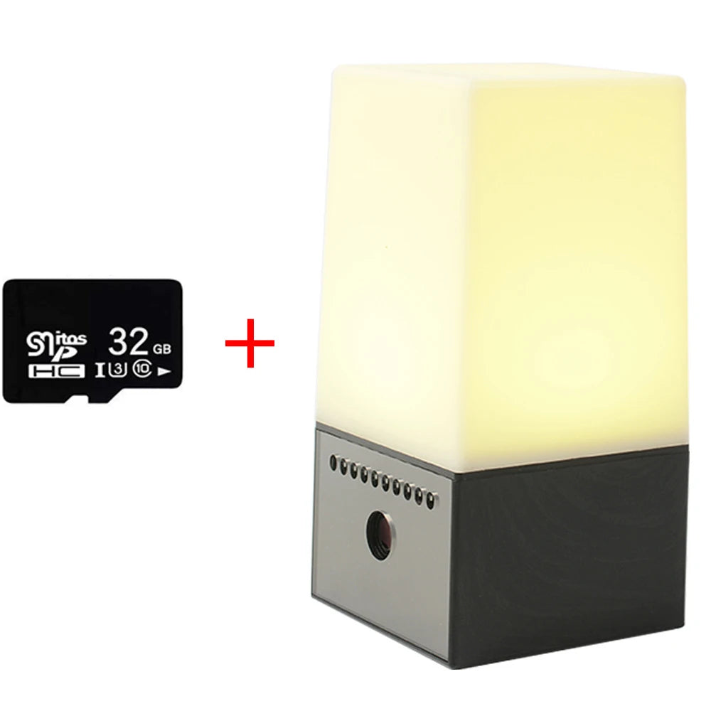 4K Wireless RGB Night Light Spy Camera