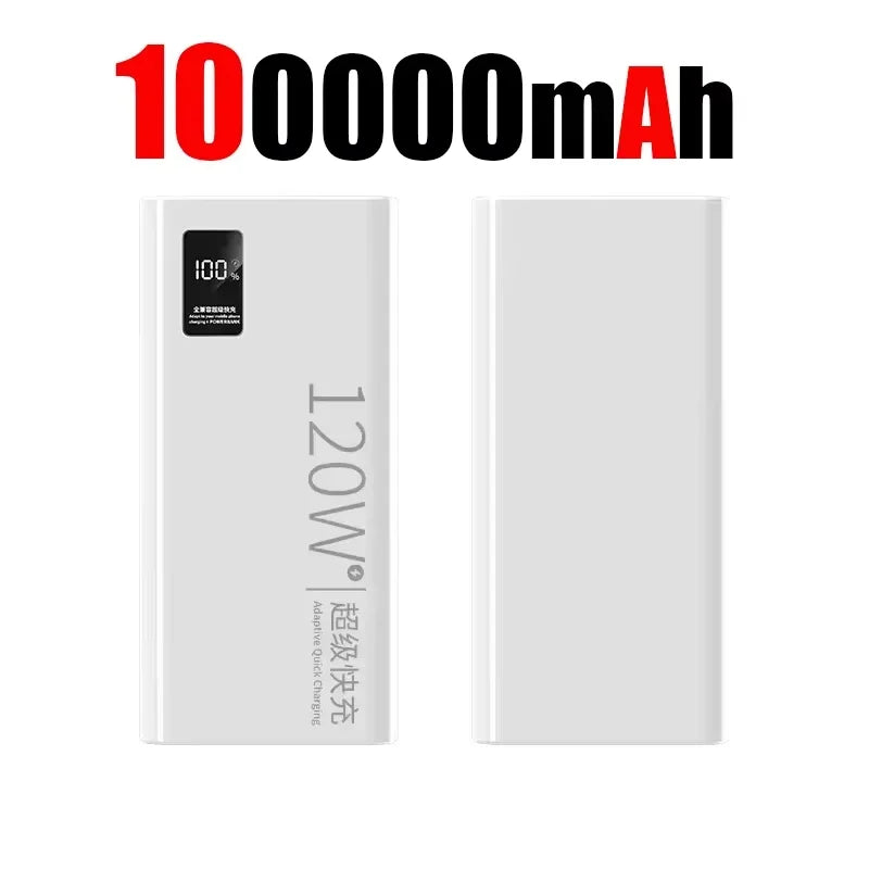 120W 500000mAh Portable Power Bank