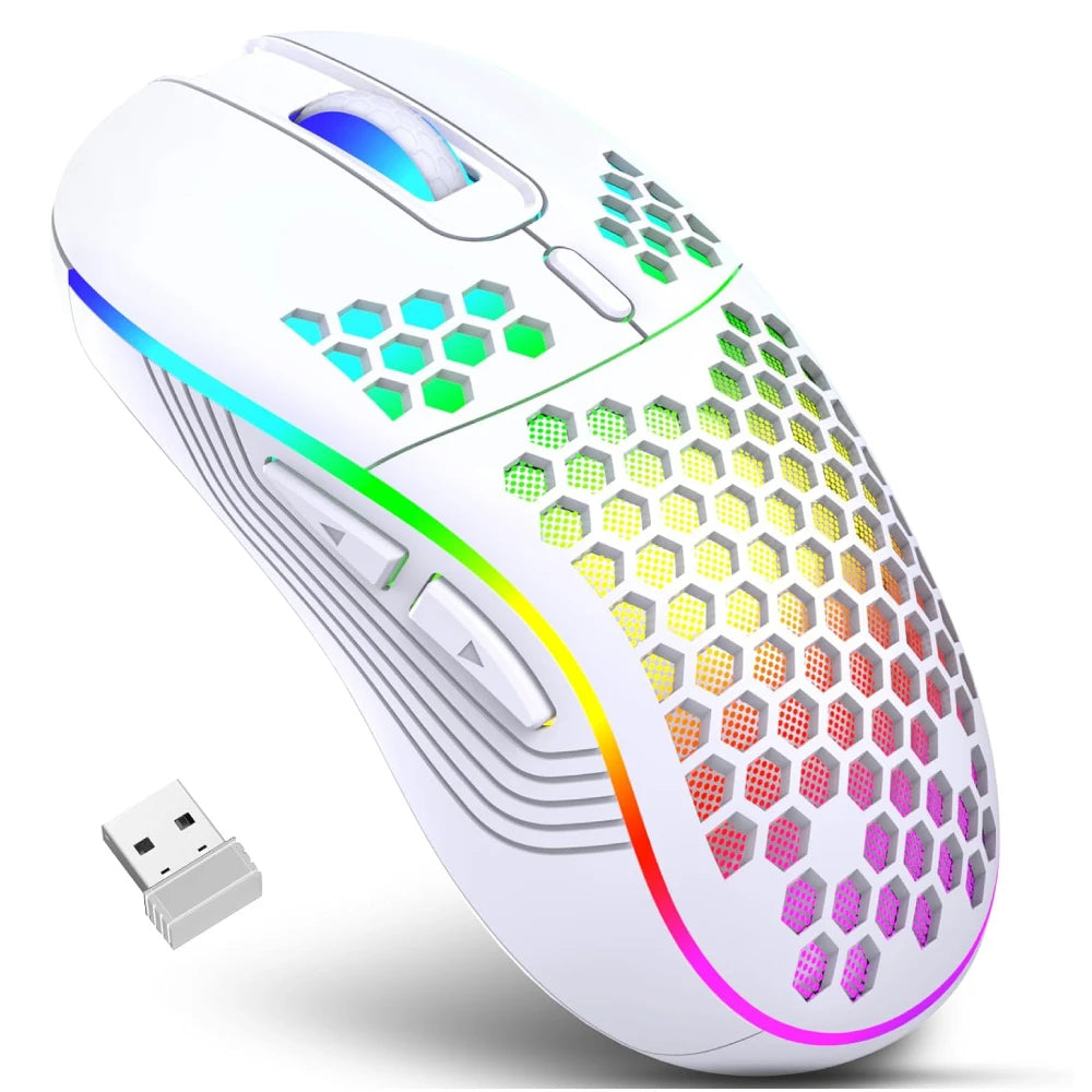 Wireless Honeycomb Gaming Mouse