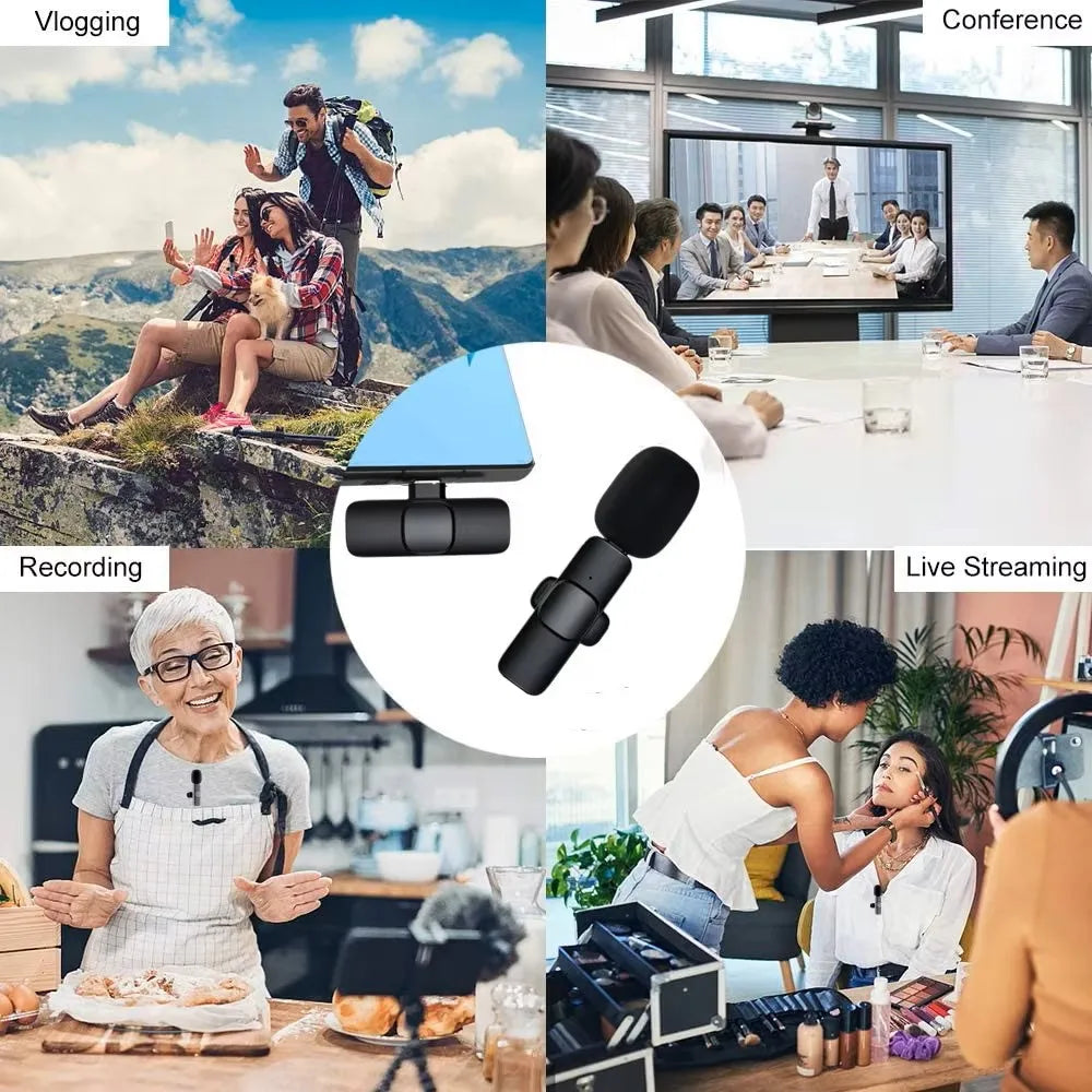 Mini Wireless Broadcast Recording Mic