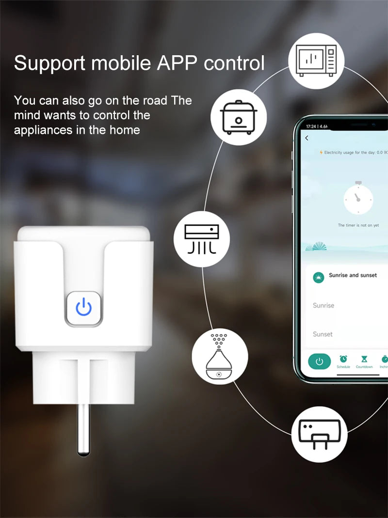 16A Smart Plug WiFi&Bluetooth FR Socke
