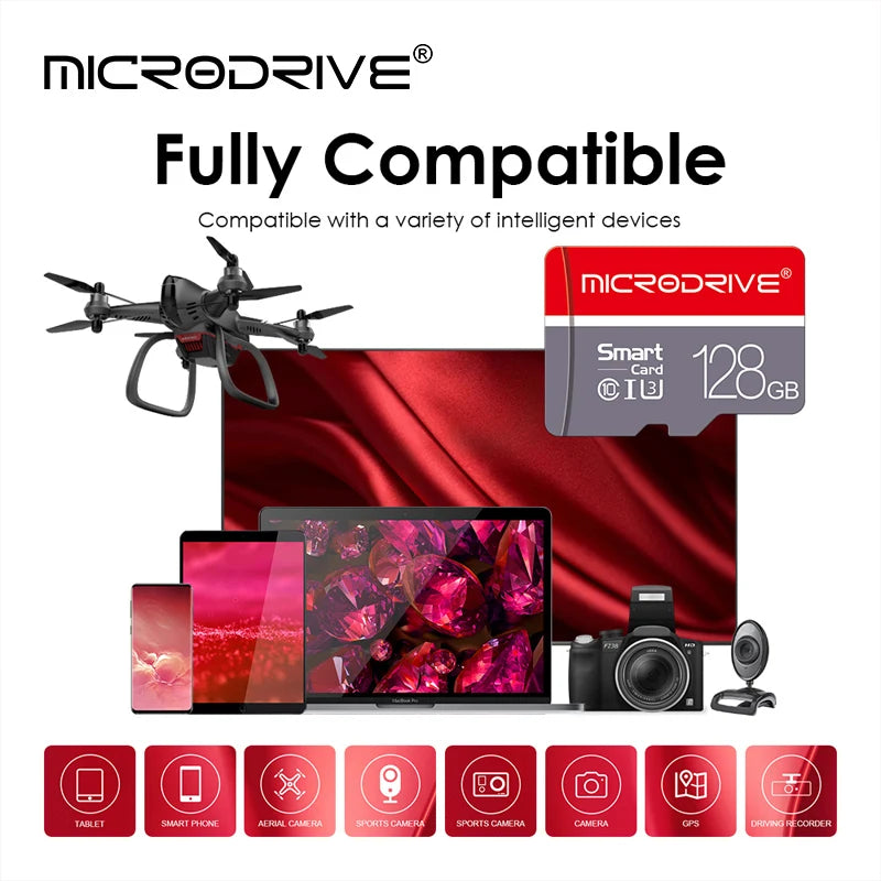 256GB High Speed Micro SD Card Class 10