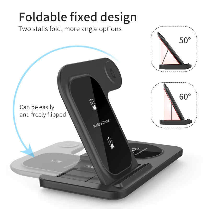 Foldable Multi-Device Wireless Charging Pad