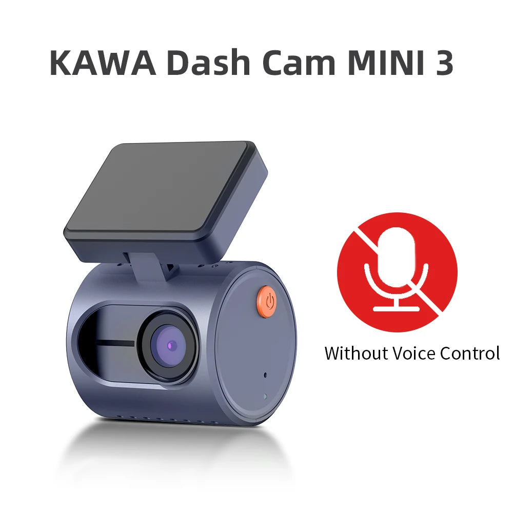 2K Voice Control Dash Cam