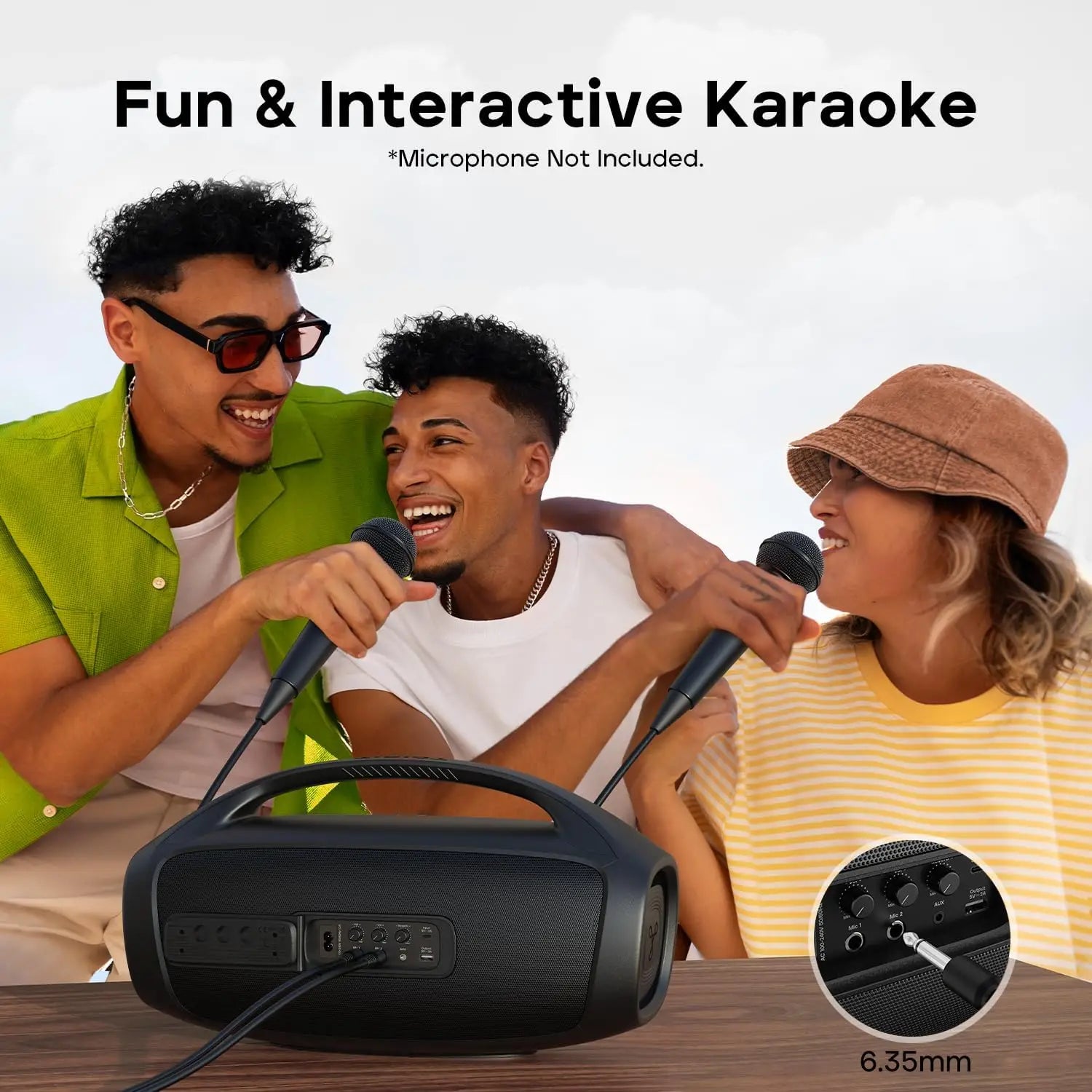 Outdoor IP67 Party Speaker with Subwoofer