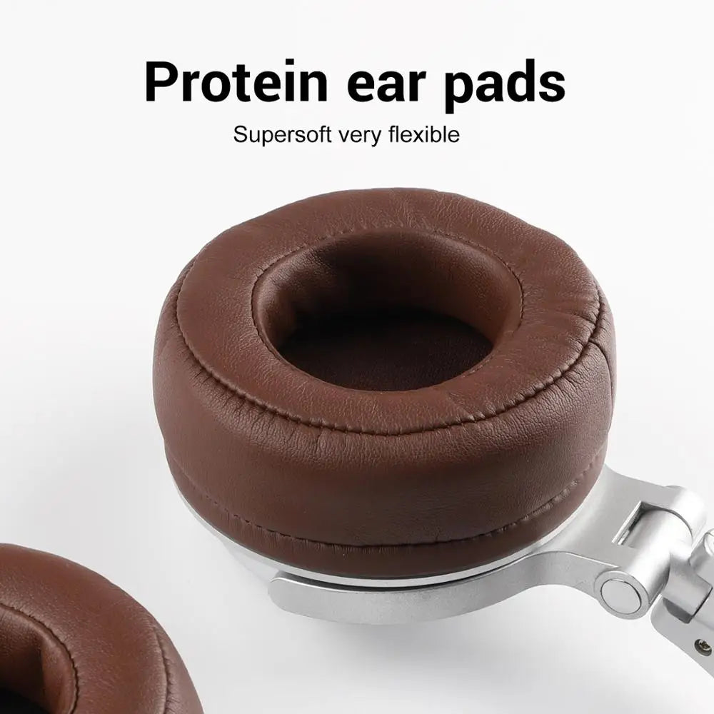 Professional HiFi Monitor Headset Brown