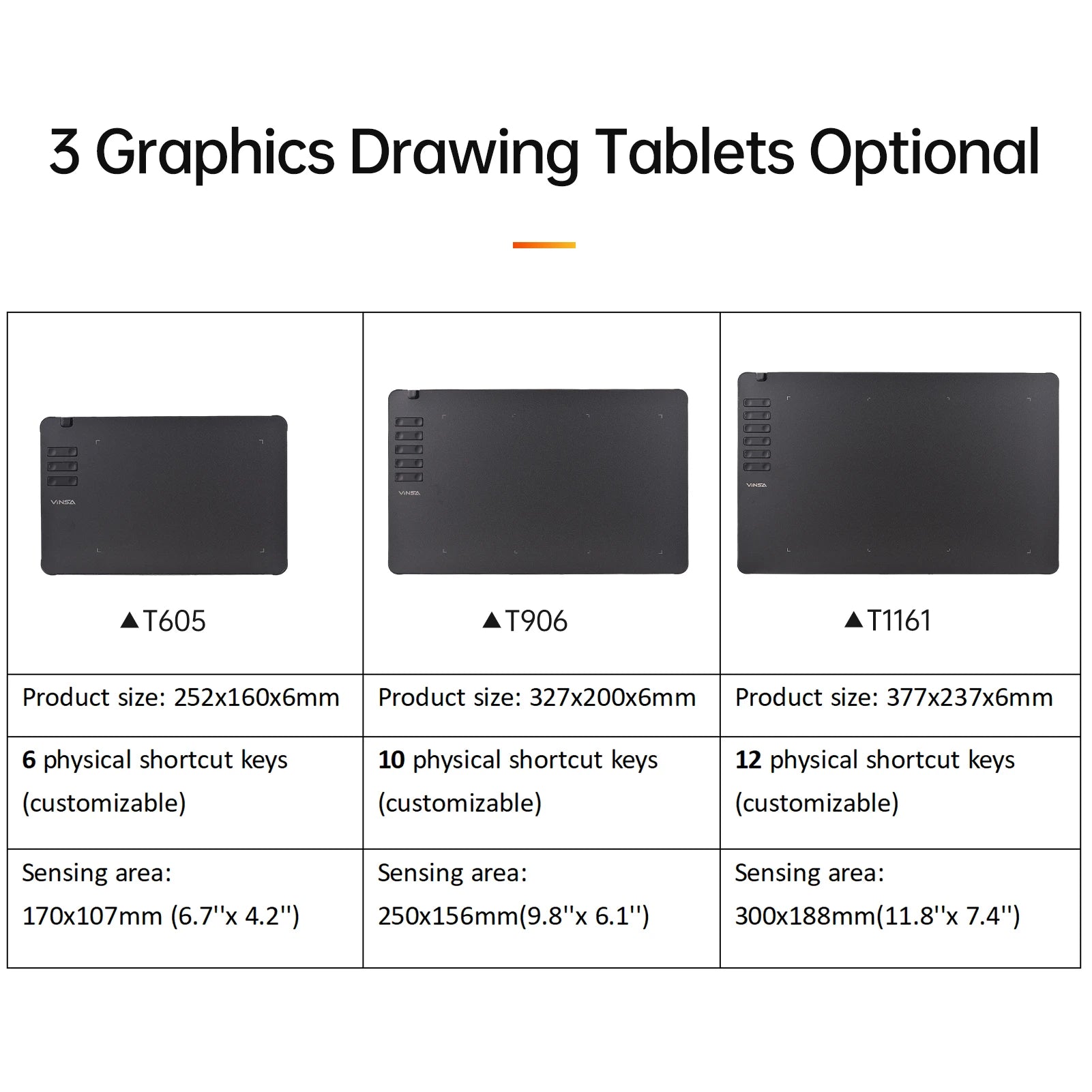 Ultra-Thin 8192 Pressure Drawing Tablet