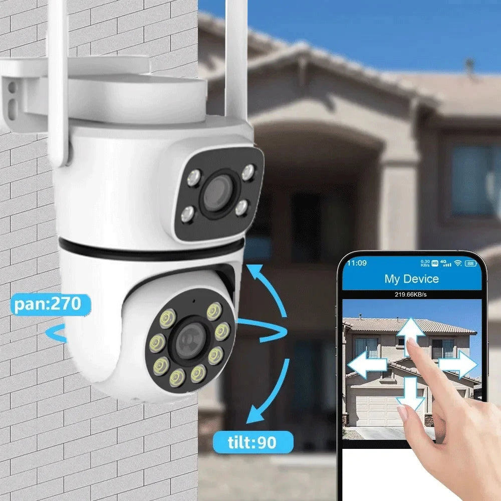 10MP 5G WiFi Outdoor Human Detection Camera