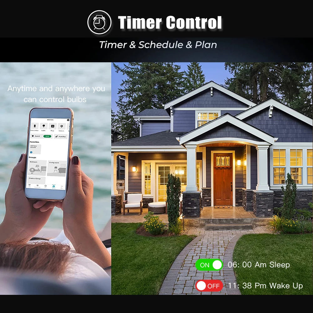 Wi-Fi & Bluetooth GU10 Smart Bulb