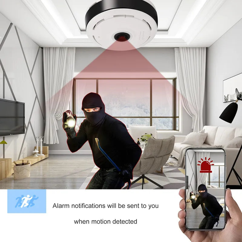 360 Panoramic WIFI Spy Camera