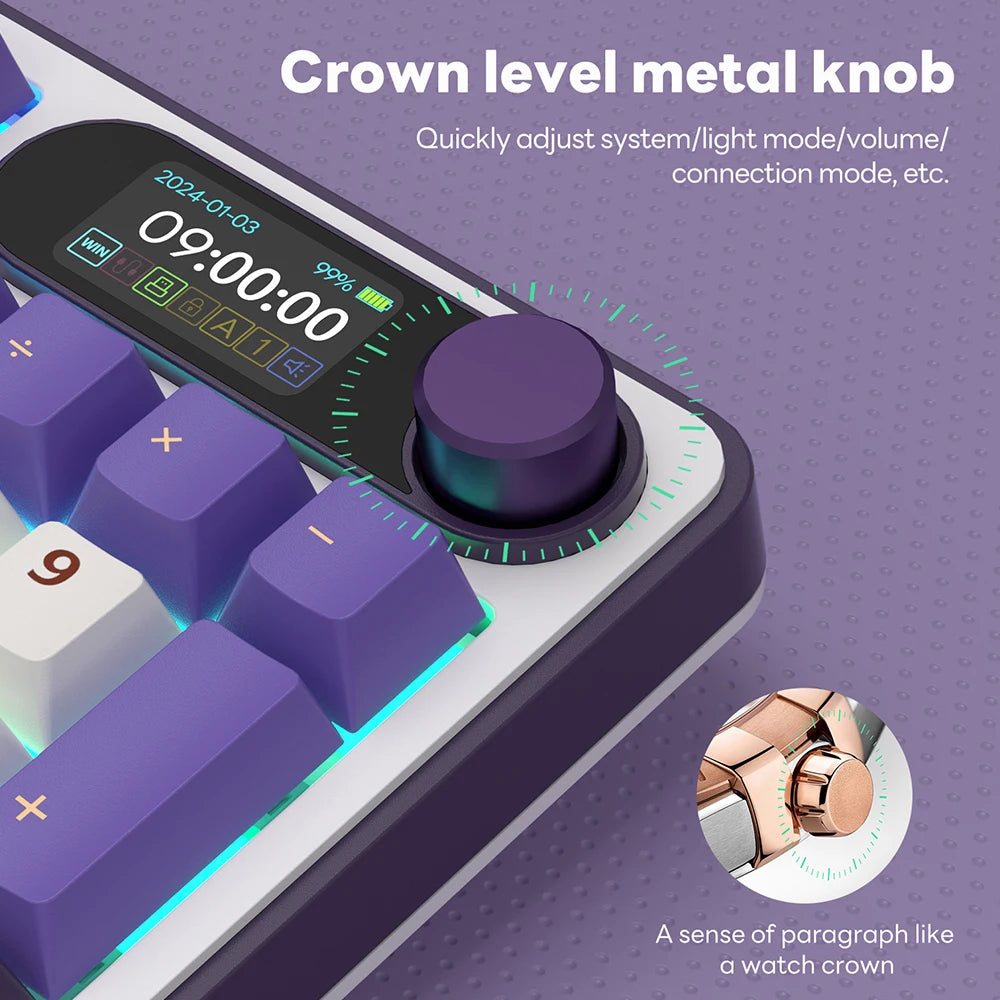 Tri-mode Mechanical Gaming Keyboard