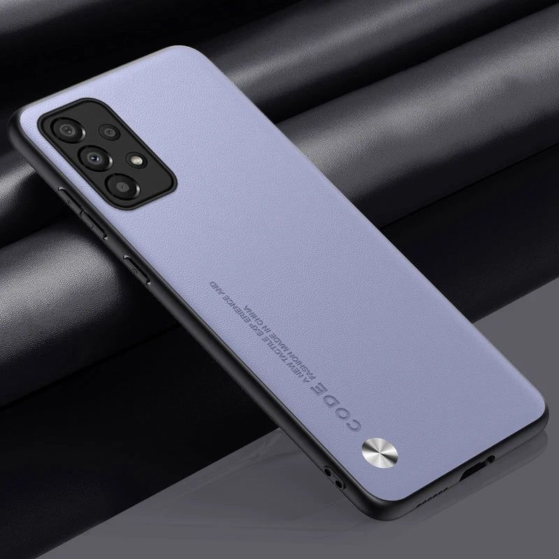 Luxury PU Leather Protective Phone Case A52 S 4G