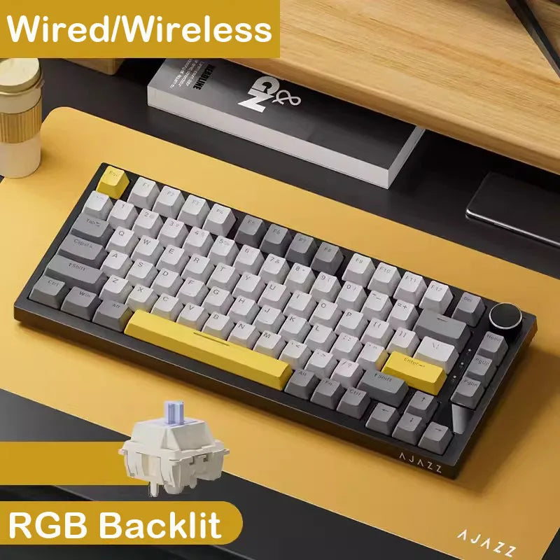 AK820/AK820Pro Tri-Mode Mechanical Keyboard