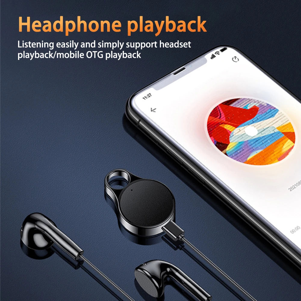 Multi-functional Pendant Mini Recorder