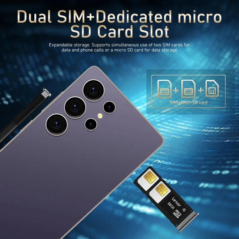 Global Vision S25 Ultra Smartphone 5G 12 8GB RAM 512GB ROM