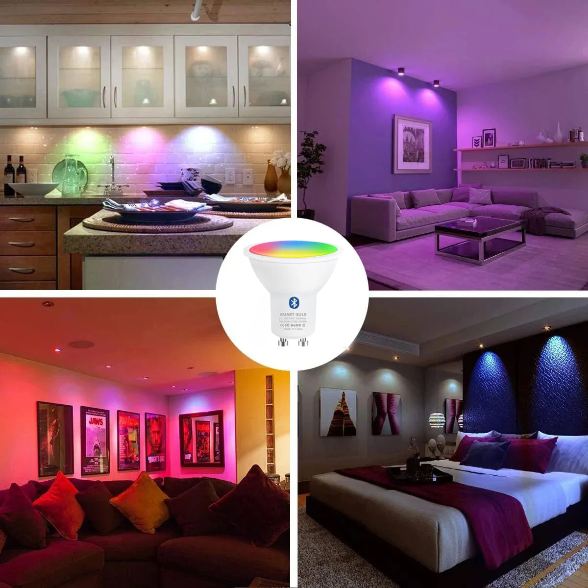 Dimmable GU10 Bluetooth Smart Bulb