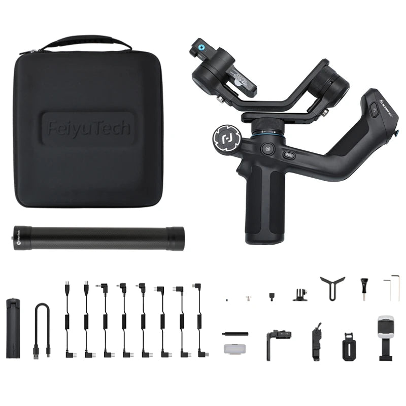 3-Axis Handheld Stabilizer with AI Tracking