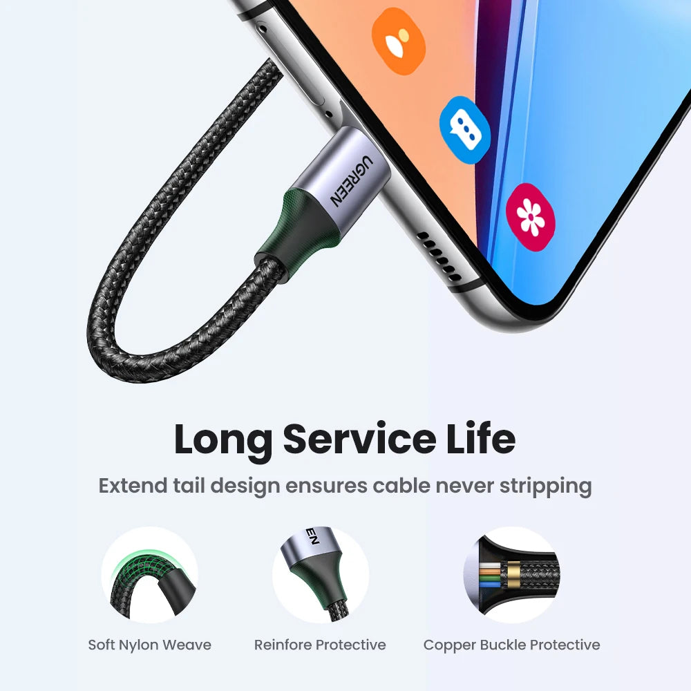3A Fast Charging USB-C Cable