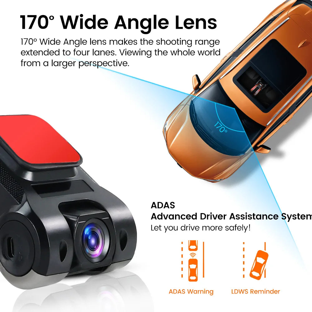 170° DVR Driving Recorder