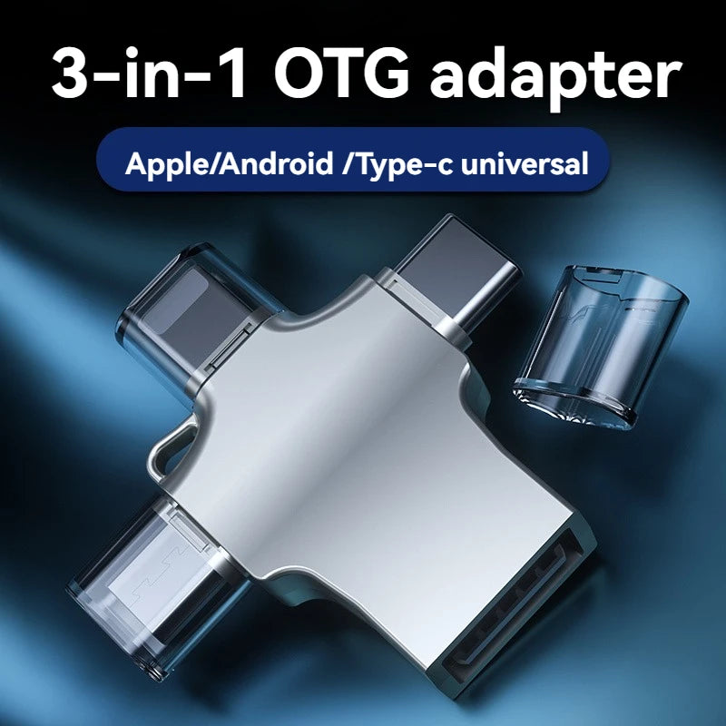 4 in 1 Memory Card Reader USB-C