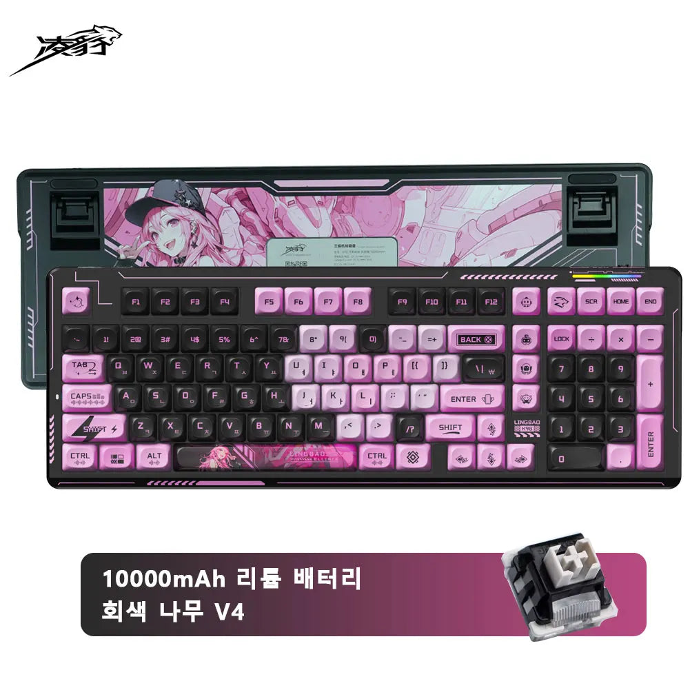 Korean Tri-Mode Gasket Keyboard