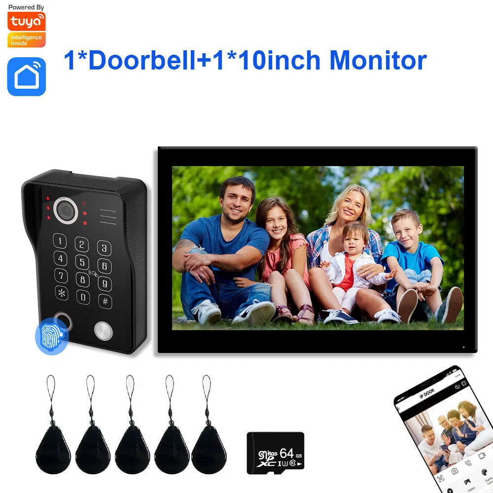 5-in-1 Smart WiFi Video Doorbell