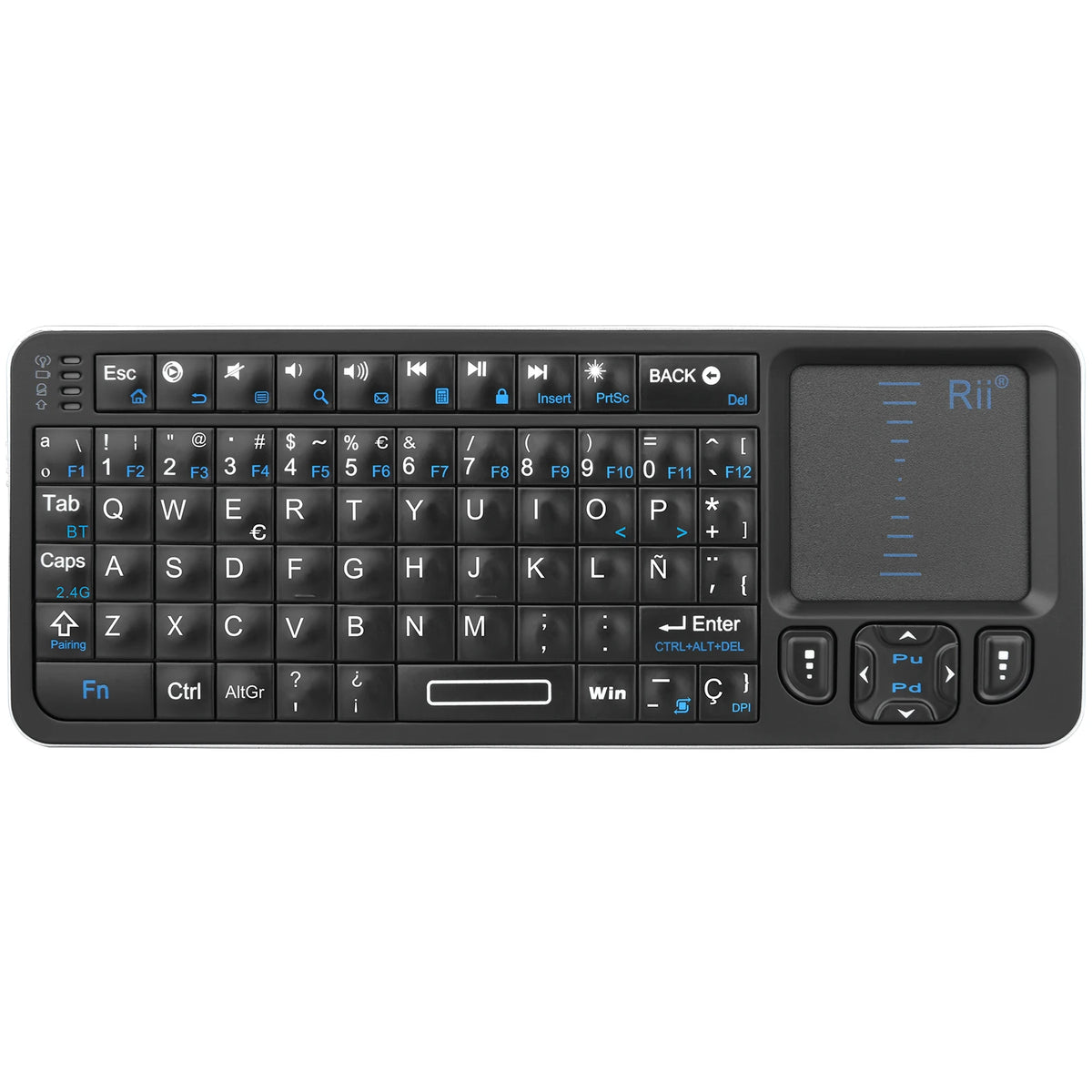Backlit Mini Bluetooth Keyboard 2.4GHz