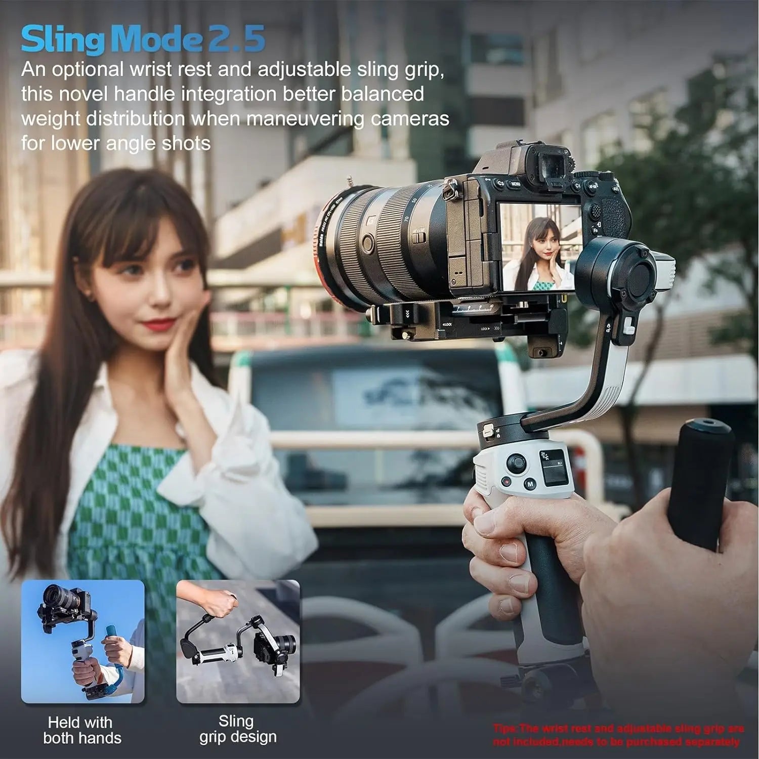 3-Axis Handheld Stabilizer for Mirrorless