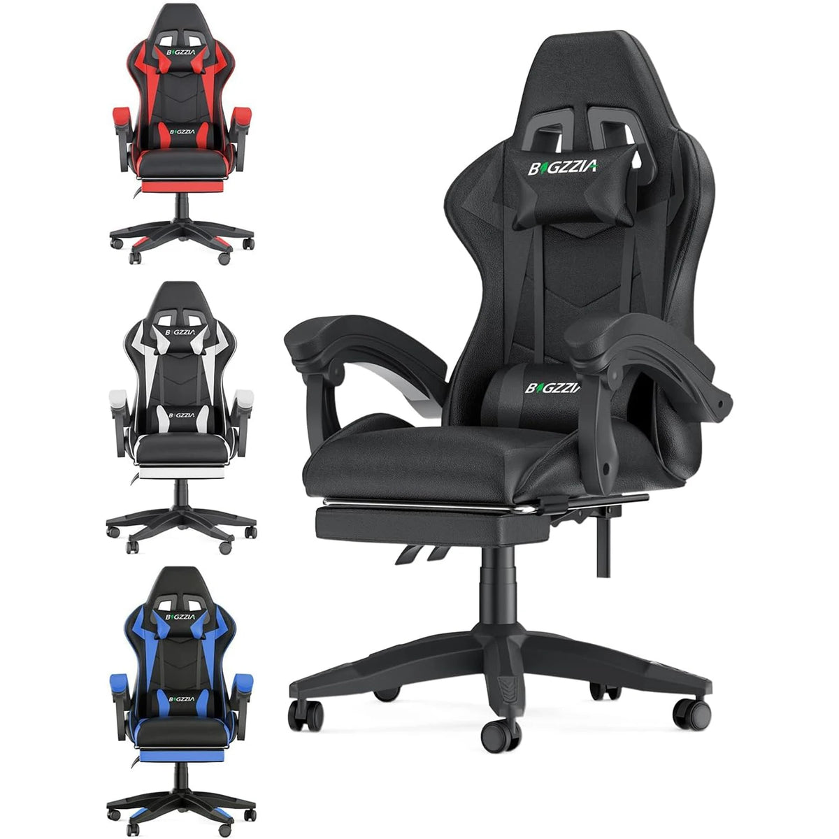 Ergonomic Gaming Chair with Lumbar Support