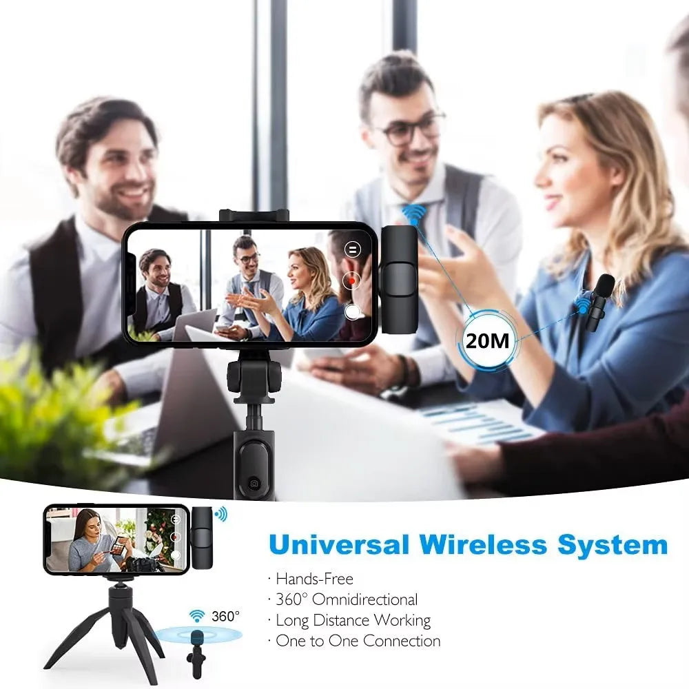 Mini Wireless Broadcast Recording Mic