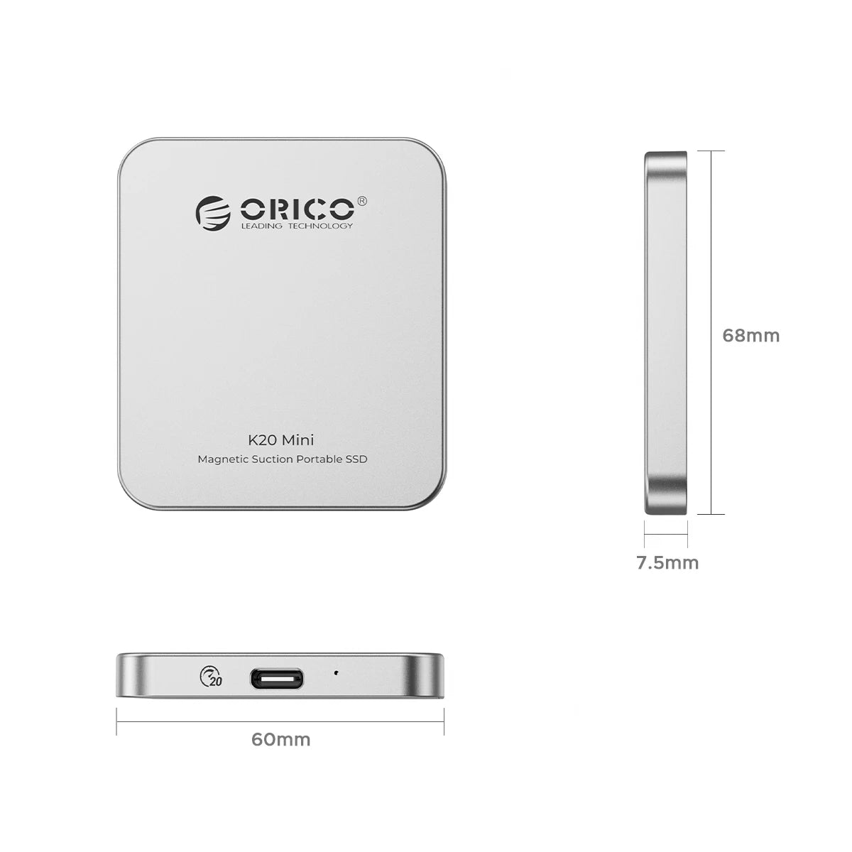 MagSafe Magnetic External SSD for iPhone 16