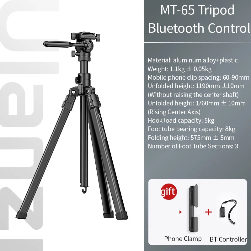 1.76M Overhead Tripod Stand Aluminum