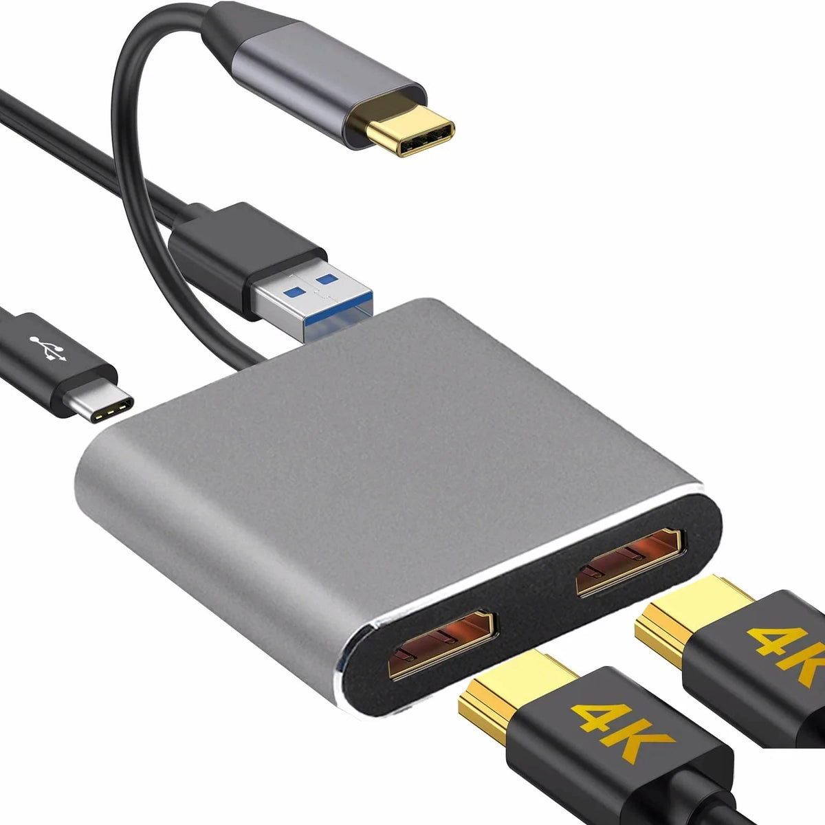 4K Dual Monitor Thunderbolt 3 Dock