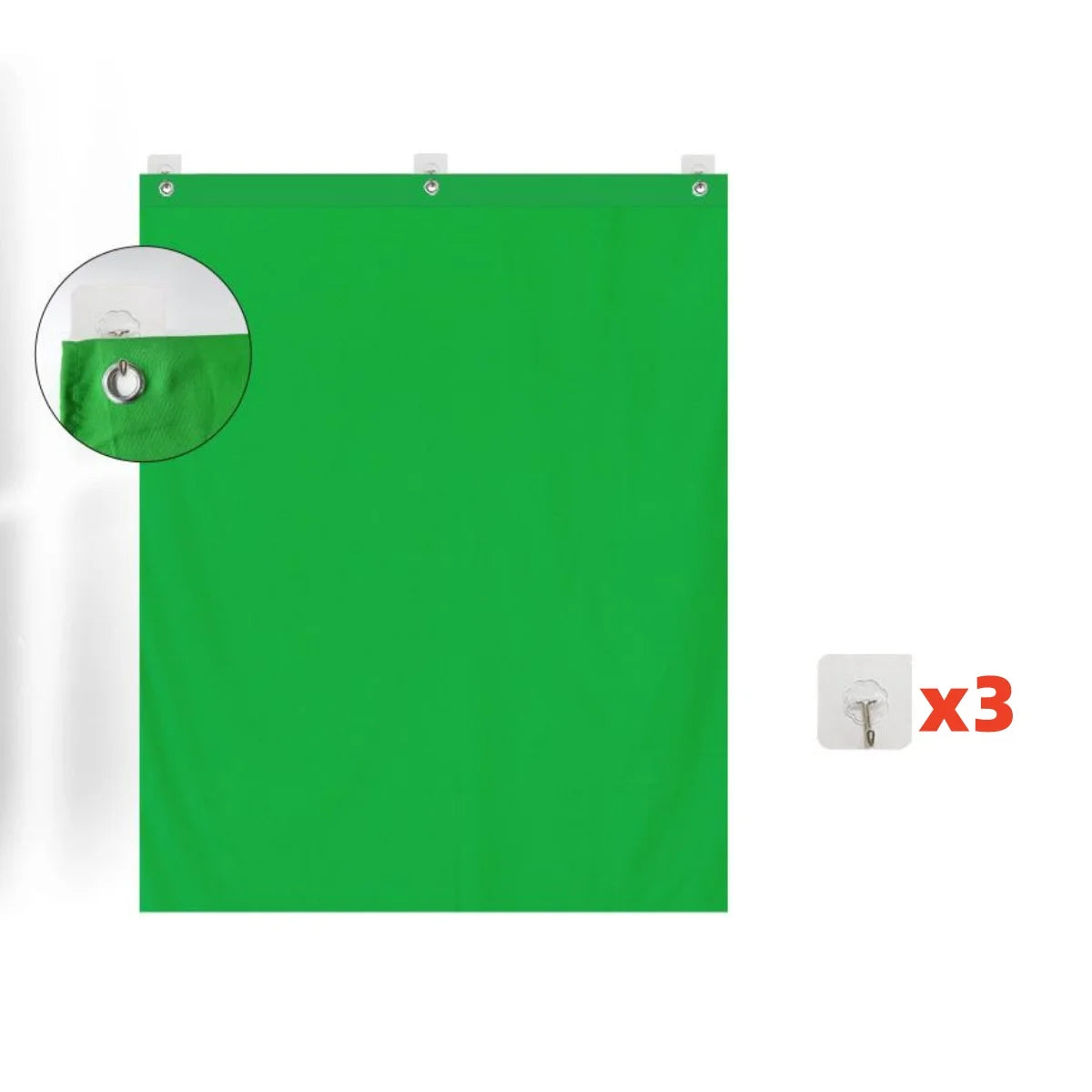 Multi-Color Chroma Key Studio Backdrop