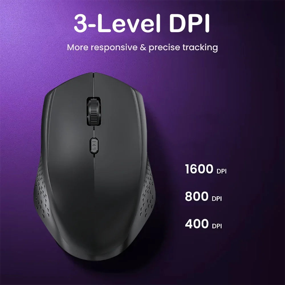 Bluetooth 5.2 Silent Rechargeable Dual-Mode Mouse