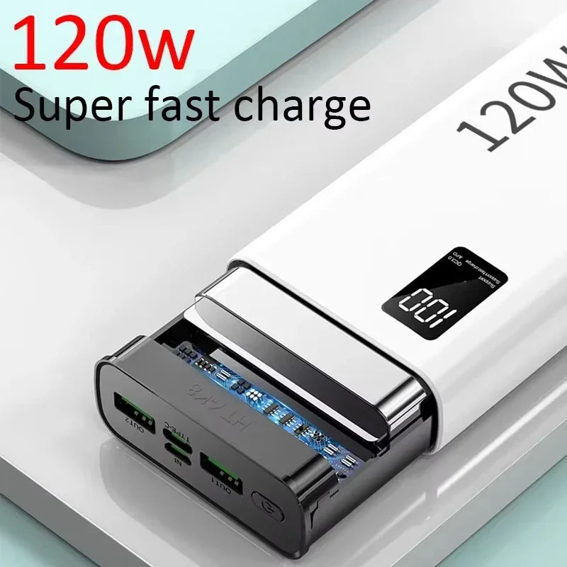 120W 500000mAh Portable Power Bank