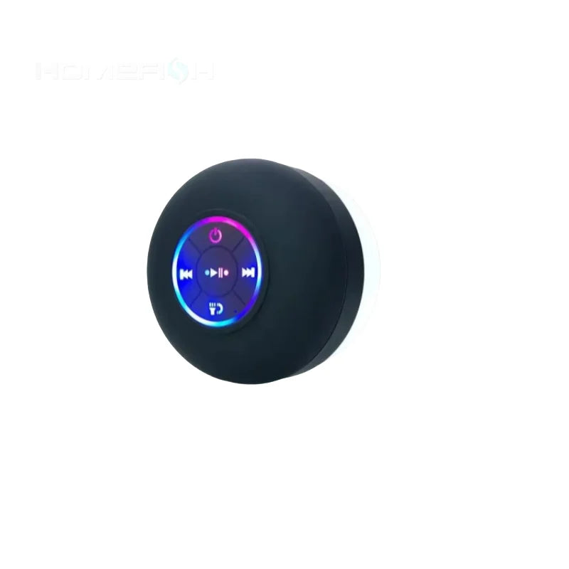 Portable LED suction Cup Mini Bluetooth speaker