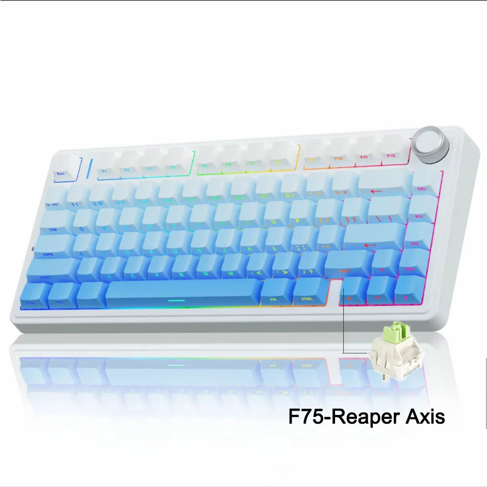 2.4G Tri-Mode 75% Gasket Keyboard