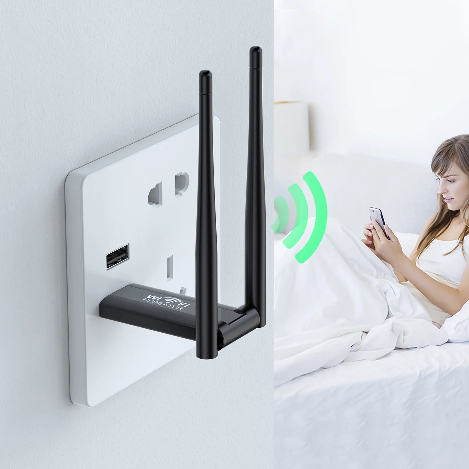 300Mbps Wireless USB WiFi Repeater