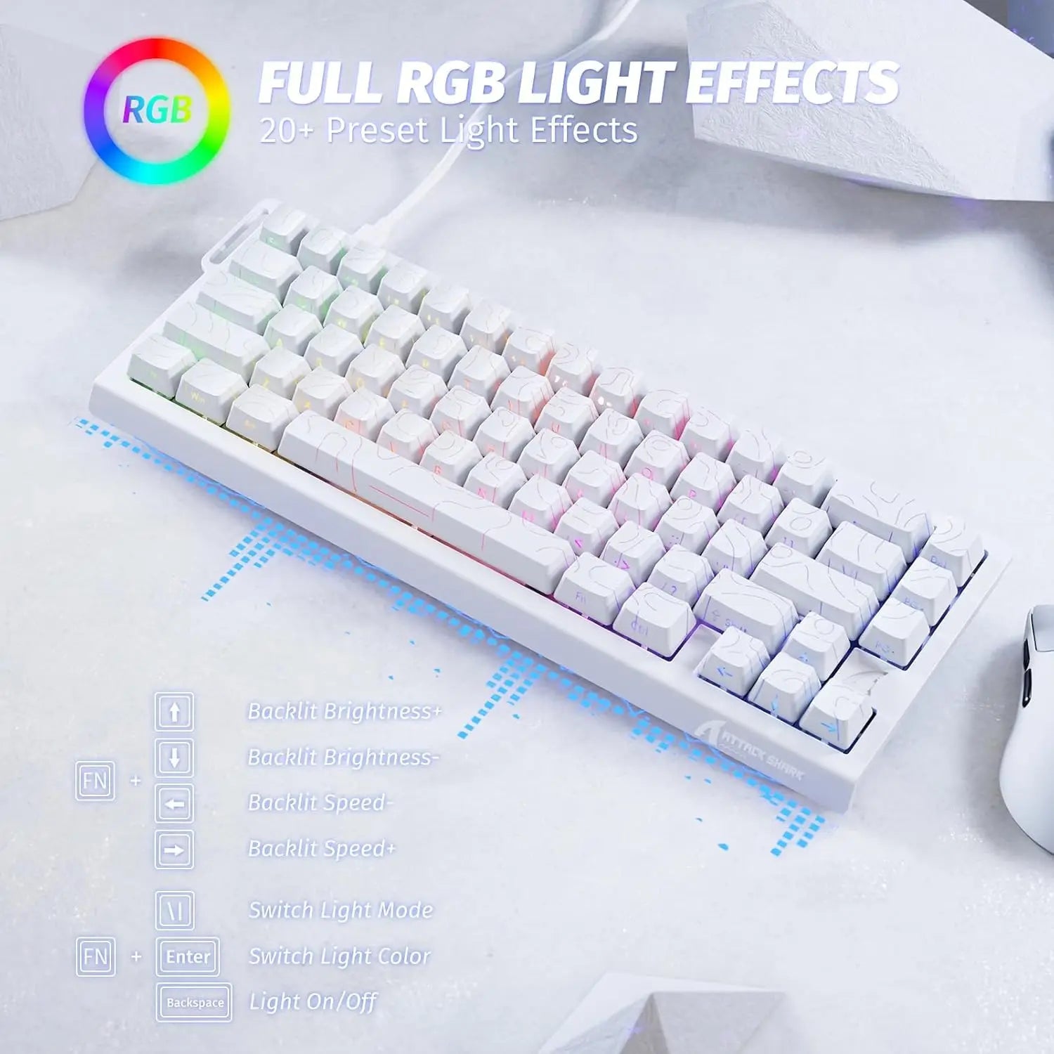 X68 HE Rapid Trigger Mechanical Gaming Keyboard