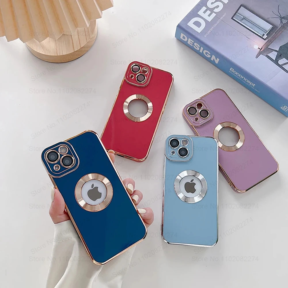 iPhone 15 Pro Max Luxury Plating Phone Cases