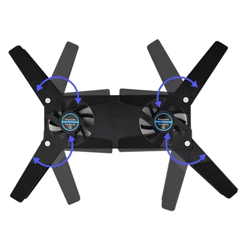 Dual-Fan USB Powered Laptop Cooler