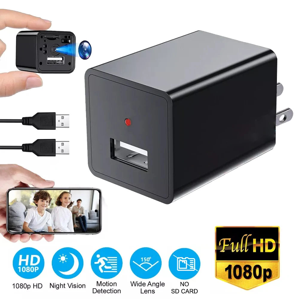 1080P USB Charger Spy Camera