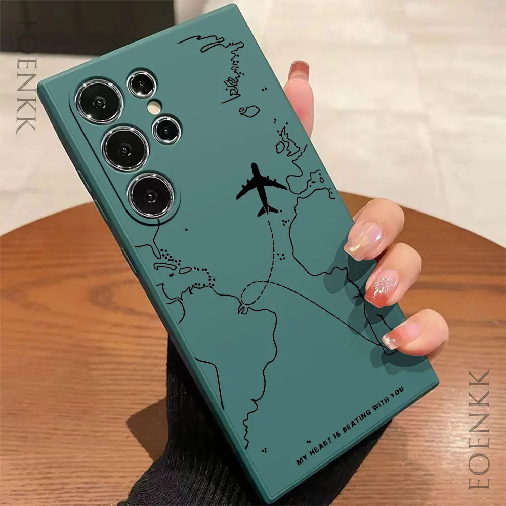 Silica gel Phone Case For Samsung Galaxy S25 S24