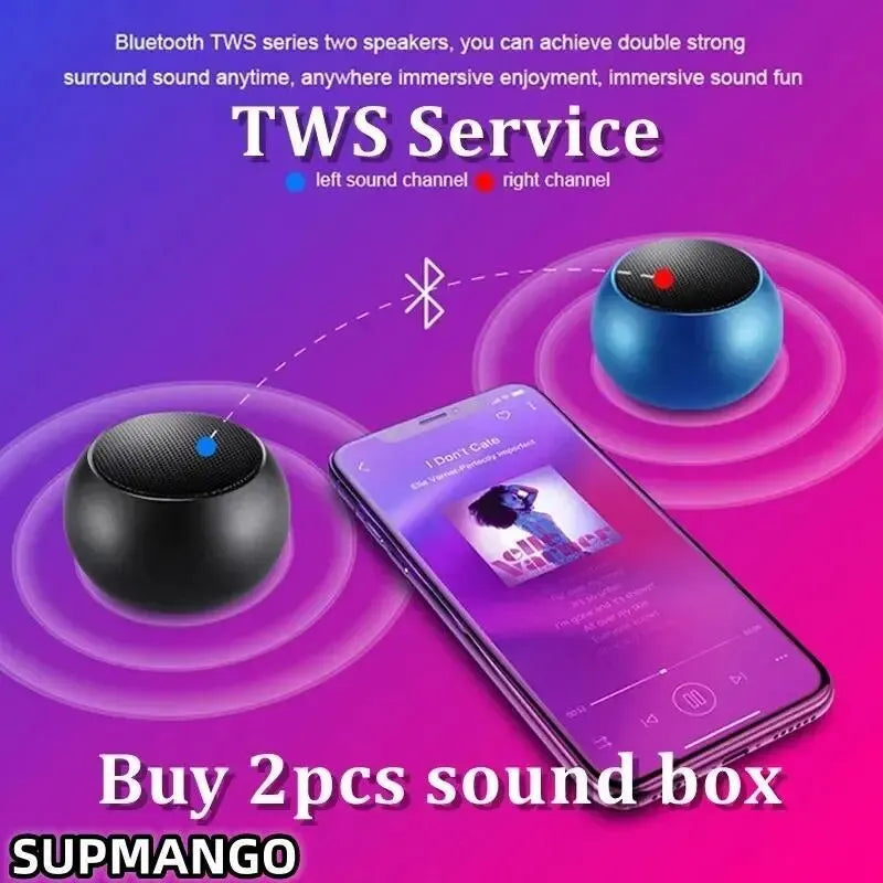 Portable Bluetooth Stereo Mini Speaker